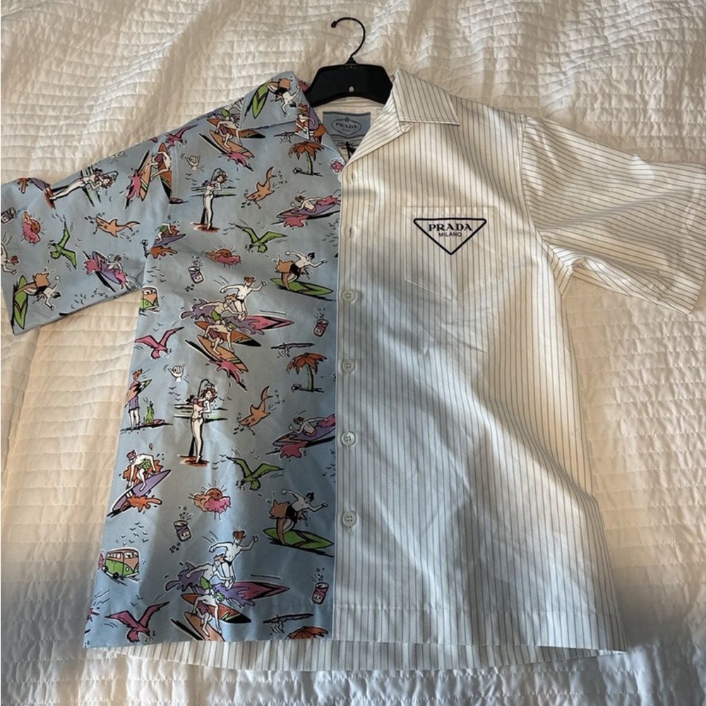 Brand New Prada Shirt, boxy fit, fits amazing